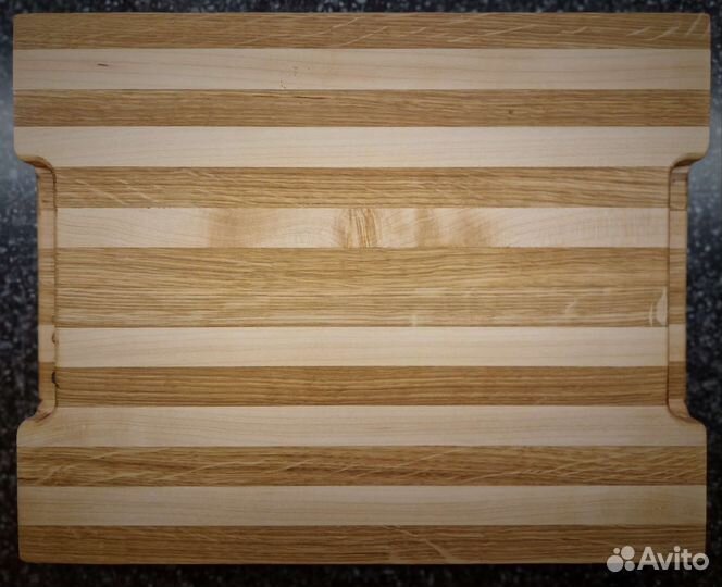 Доска разделочная из массива бука и дуба