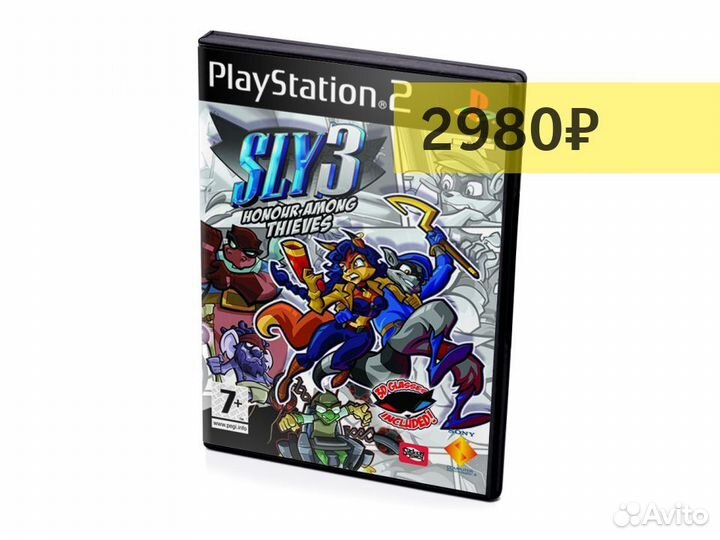 Sly 3 Honor Among Thieves, б/у (PS2)