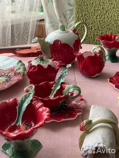 Чайный сервиз фарфор новый
