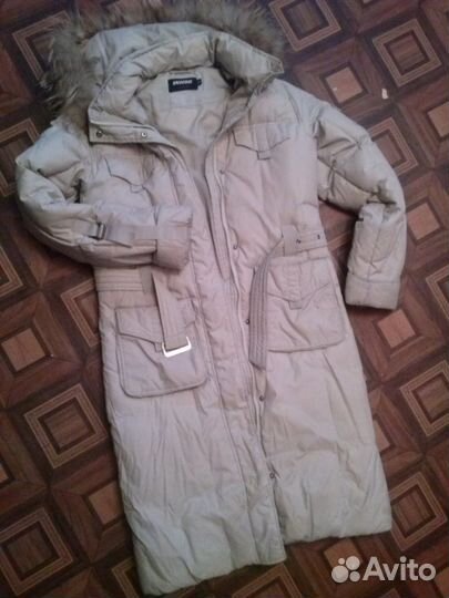 Пуховик-пальто