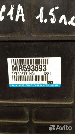 Эбу MR593693 Mitsubishi lancer cedia 4G15