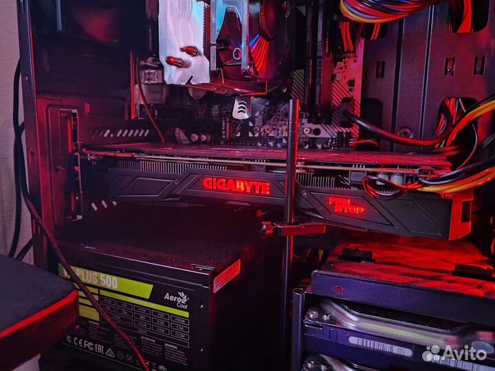 Видеокарта GeForce GTX 1080 gigabyte g1 gaming 8gb