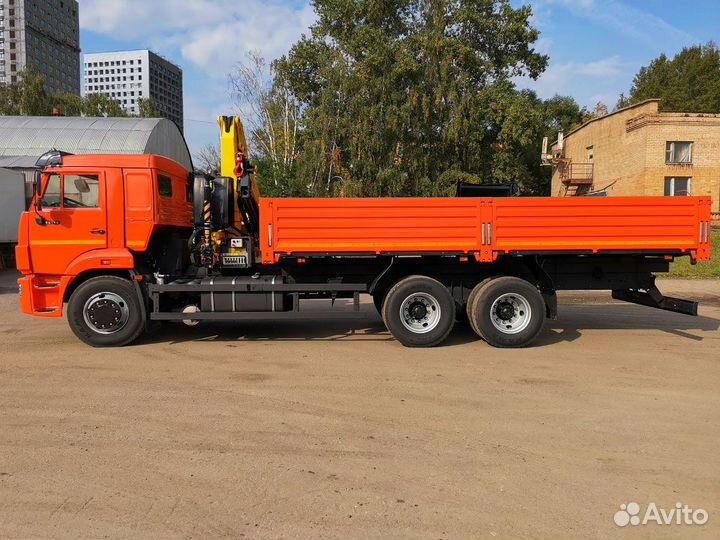 КамАЗ 65115-3094-48 с КМУ, 2023