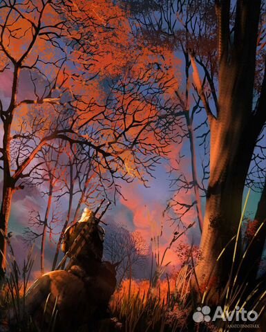 Картины ручной работы (Ведьмак)