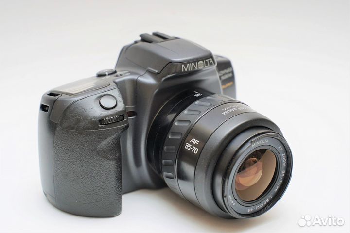 Фотоаппарат minolta 500 si 35-70 + батарейка