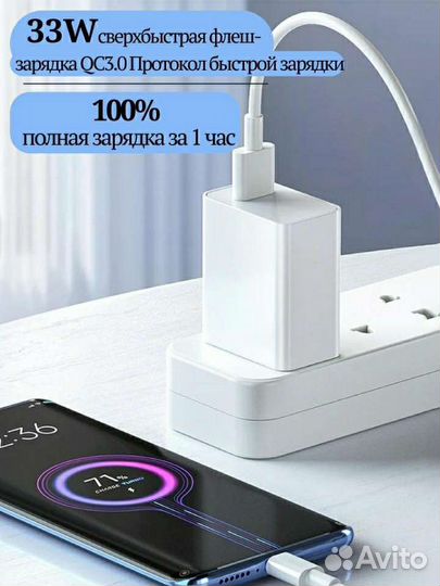 Зарядное устройство для Xiaomi 33W