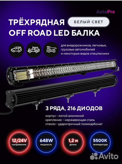 Светодиодная балка