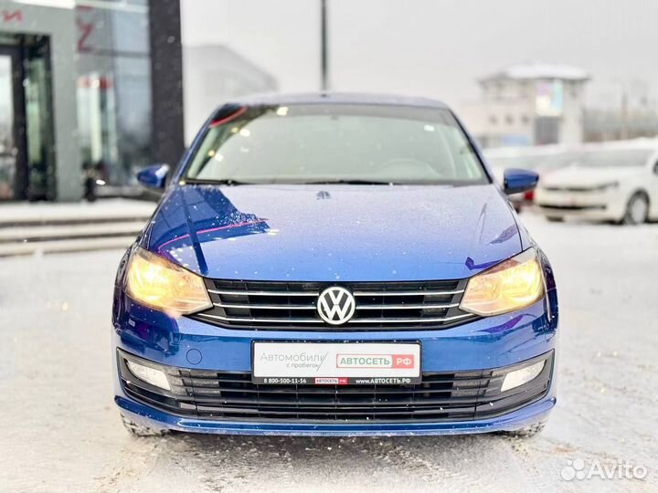 Volkswagen Polo 1.6 AT, 2020, 127 300 км