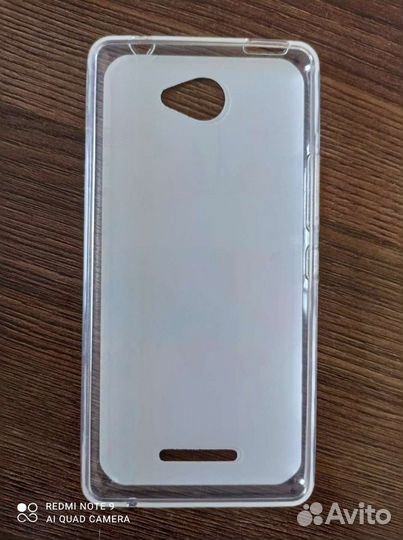 Новый чехол bq aquaris u lite