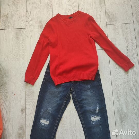 Вещи пакетом на мальчика 7-8 лет