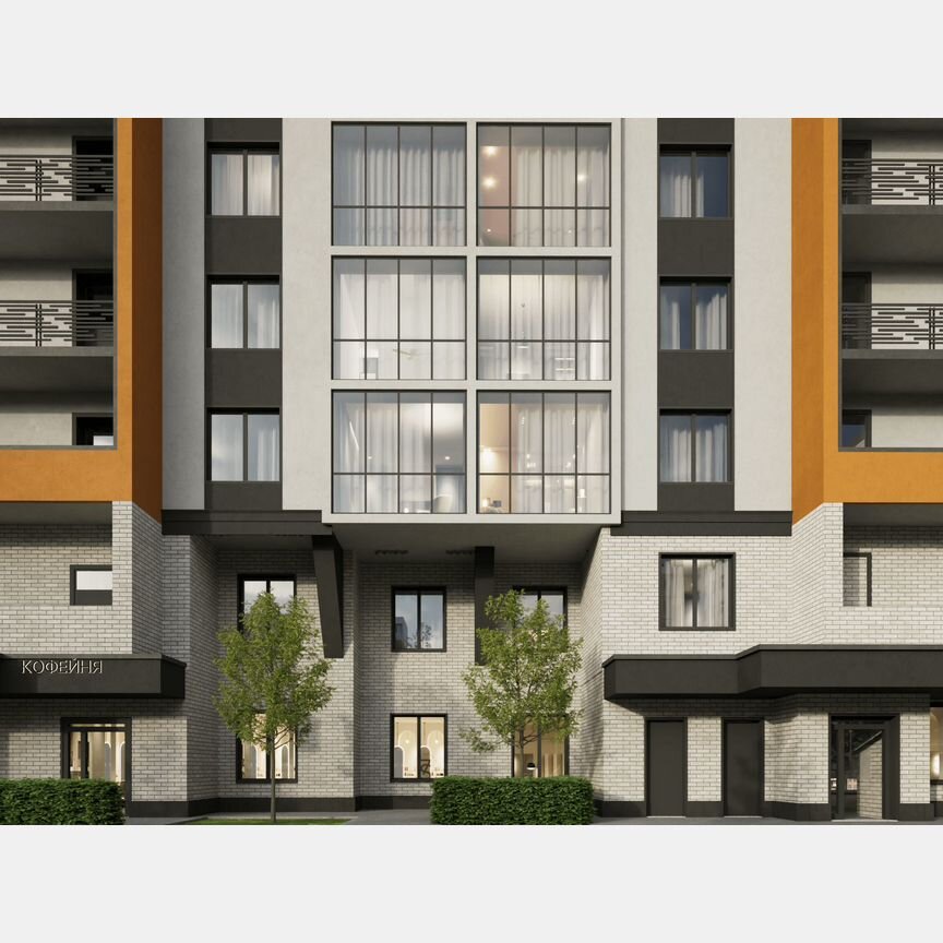 3-к. квартира, 88 м², 2/17 эт.