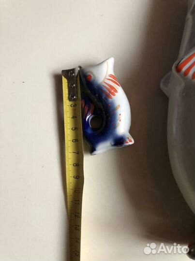 Фарфоровый штоф -Рыбка