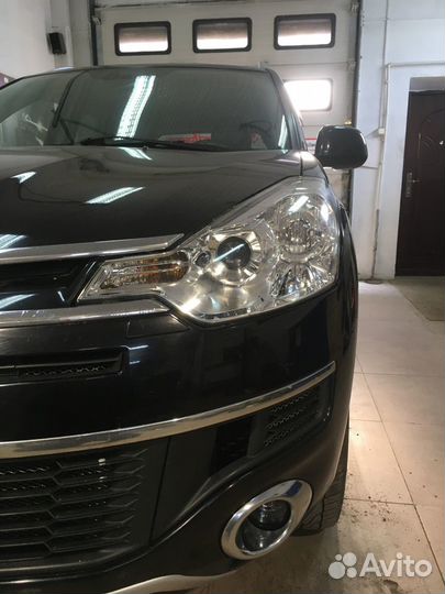 Citroen C4 полировка фар с разбором