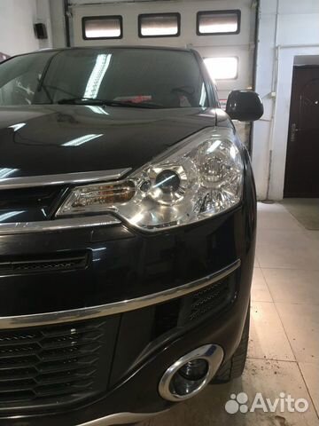 Citroen C4 полировка фар с разбором