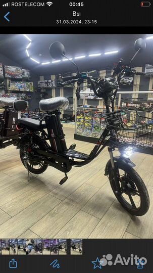 Электровелосипед колхозник 60v 20ah