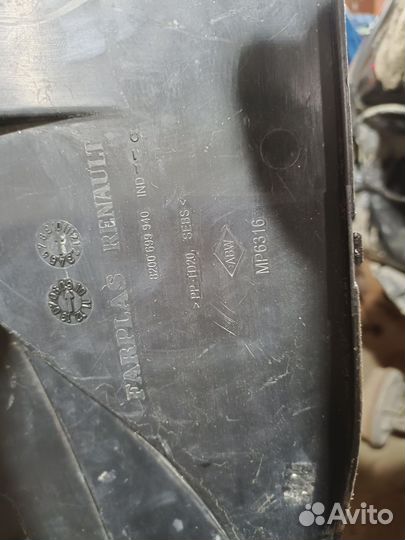 Жабо Renault Symbol 2