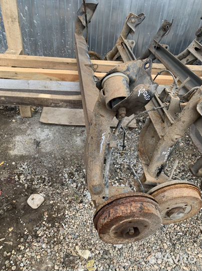 Задняя балка в сборе Renault symbol Clio