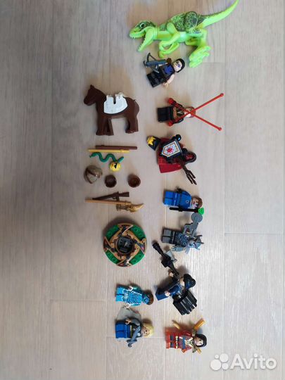 Lego ninjago, marvel, мини фигурки