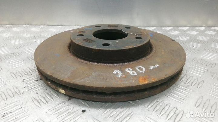 Диск тормозной передний Kia Carens