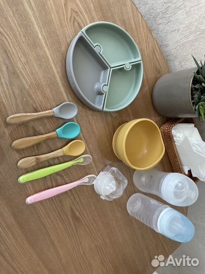 Тарелка на присоске minikoioi