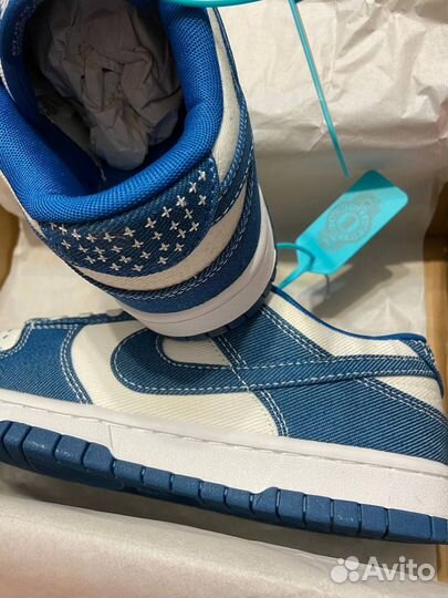 Nike dunk low industrial blue оригинал