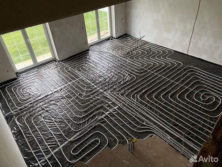 Теплый пол отопление водоснабжение