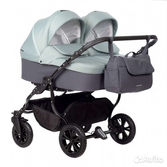 Коляска для двойни и погодок Indigo Duo