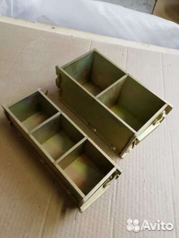 Формы для кубиков бетона 100х100х100 Аренда