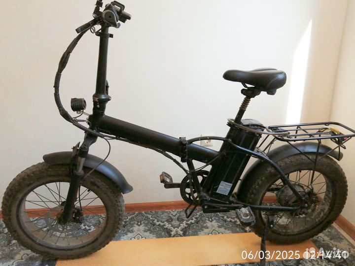 Электровелосипед 20х4 складной 48V 15Аh 750W