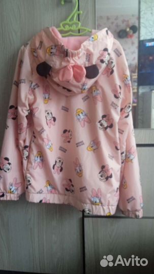 Ветровка для девочки размер 128
