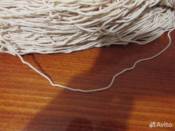 Пряжа хлопковая для хозяйственных нужд