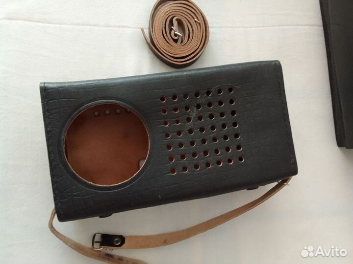 Кожаный чехол для радио