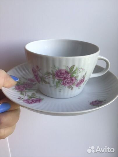 Чайная пара Дулево 1967 год