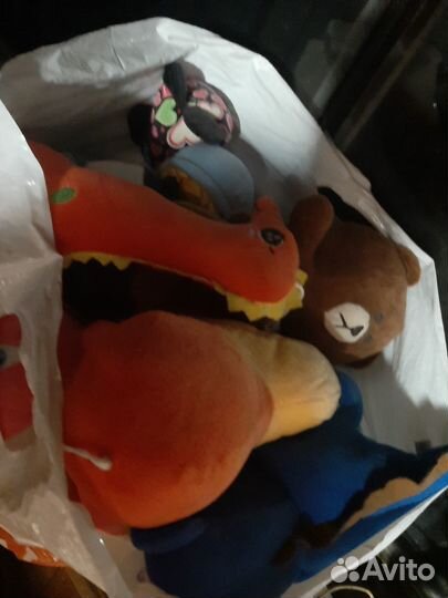 Мягкие игрушки пакетом