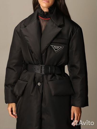 Пуховик- пальто