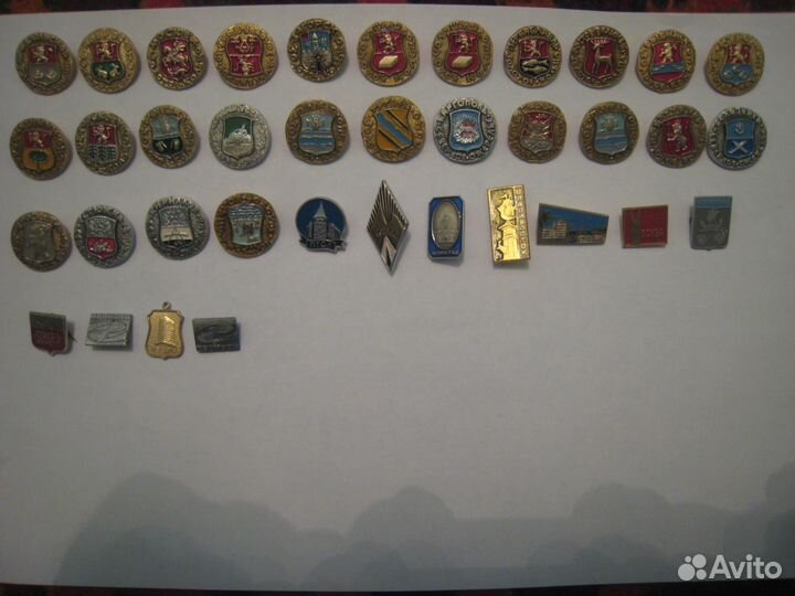 Значки разных времен