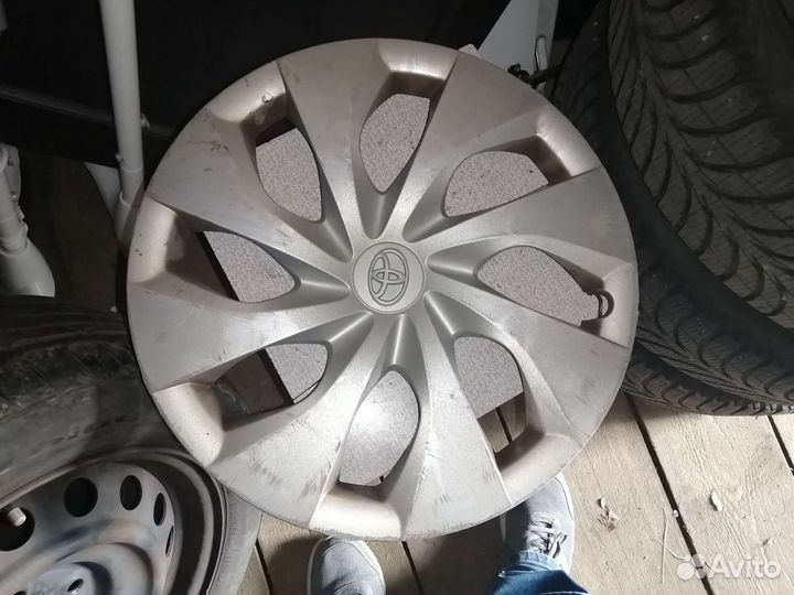 Колеса nexen 205/55/16 на ориг штампах toyota