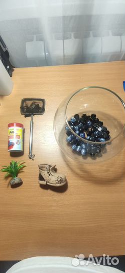 Круглый Аквариум 2 литра