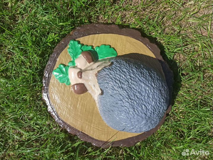 Фигура Ёжика из бетона. Декор сада