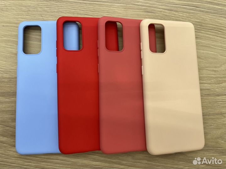 Чехол силиконовый на Samsung S20 Plus