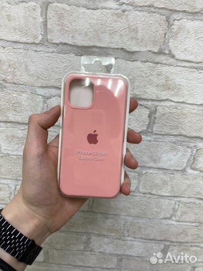 Чехол силиконовый Silicone Case iPhone 12 mini