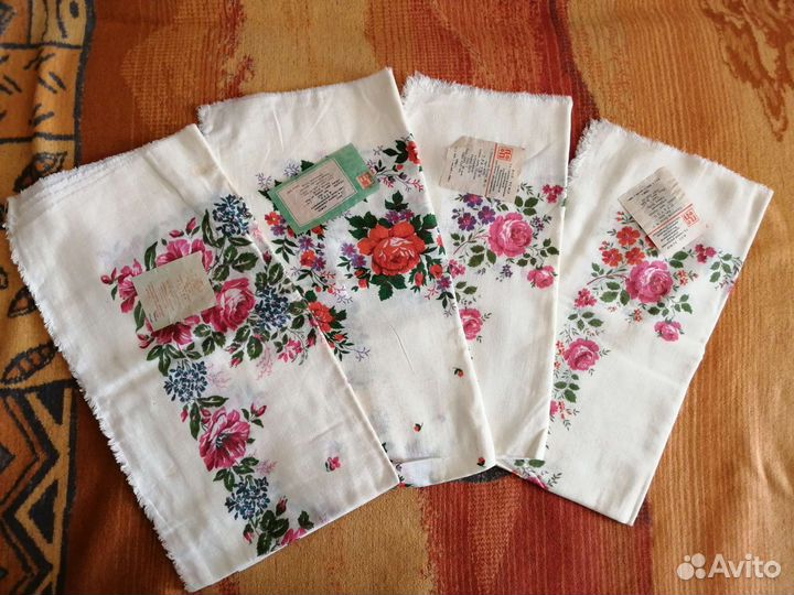 Павловопосадский платок СССР новый с биркой