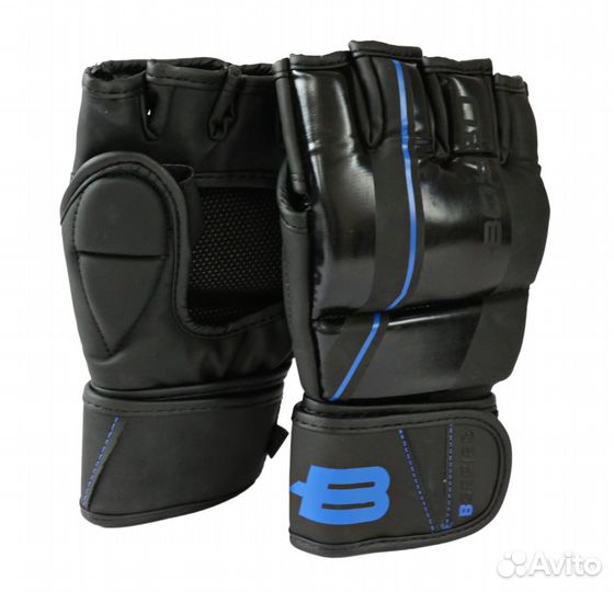 Перчатки для мма BoyBo B-series синие (M)