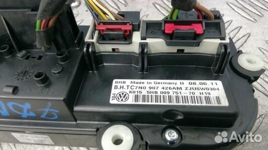 Блок управления печки и климат-контроля volkswagen