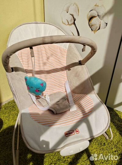 Детская люлька-качеля напольная