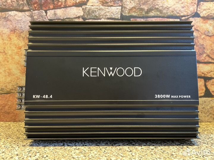 Усилитель kenwood 48.4 4-х канальный 3800W