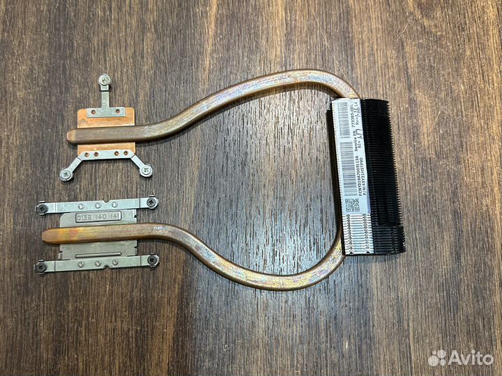 Радиатор hp 15-p 17-p intel nvidia