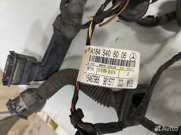 Электропроводка дверей Mercedes W164