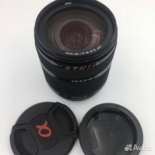 Sony А-100(body) c обьективом Sony 18-200