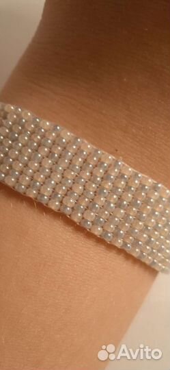 Плету из бисера на заказ браслеты, кольца и т. д